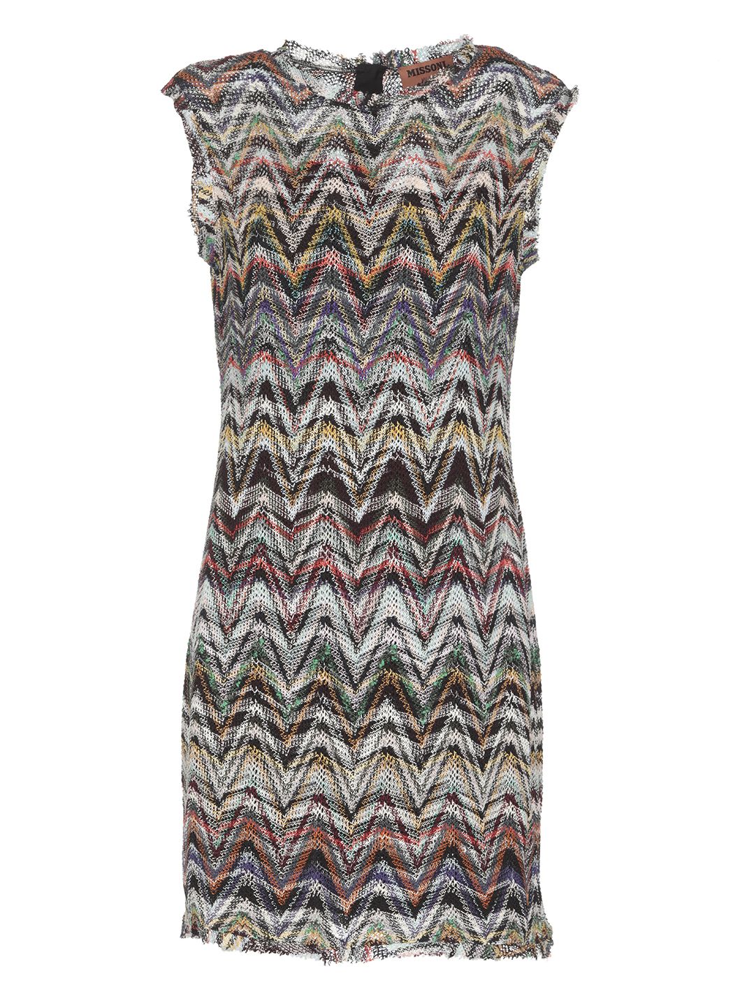 Multicolor knitted dress