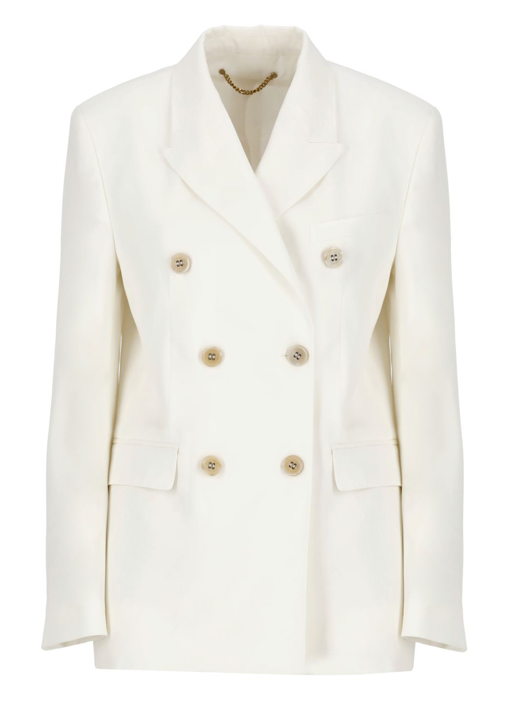 Blend wool doublebreasted jacket