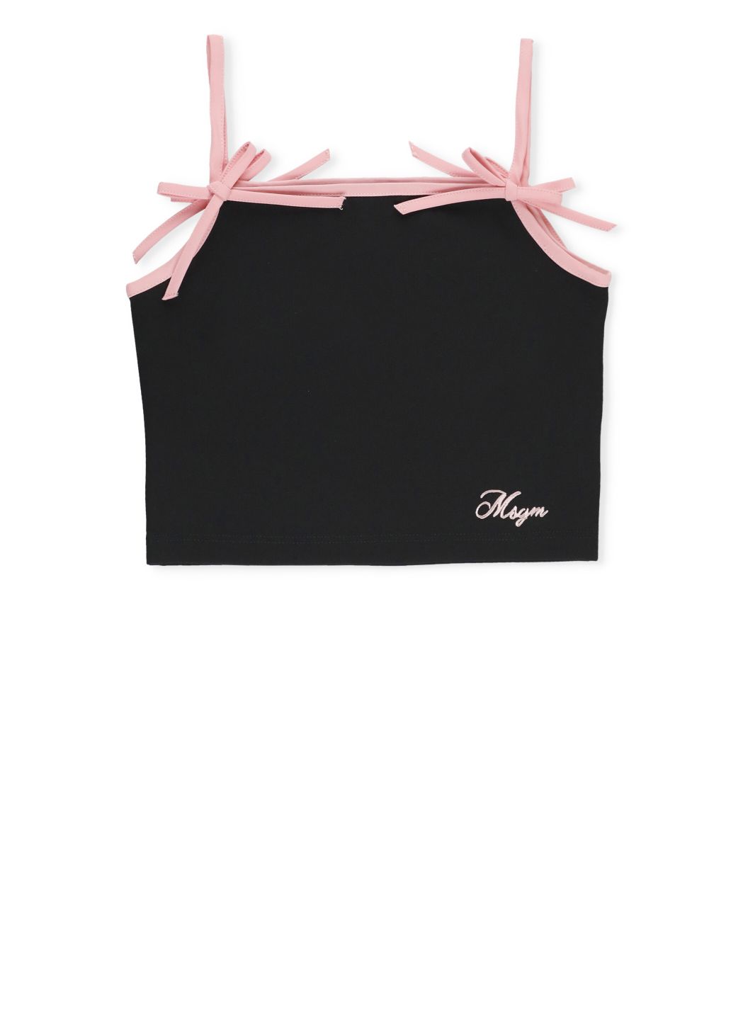 Cropped top with logo