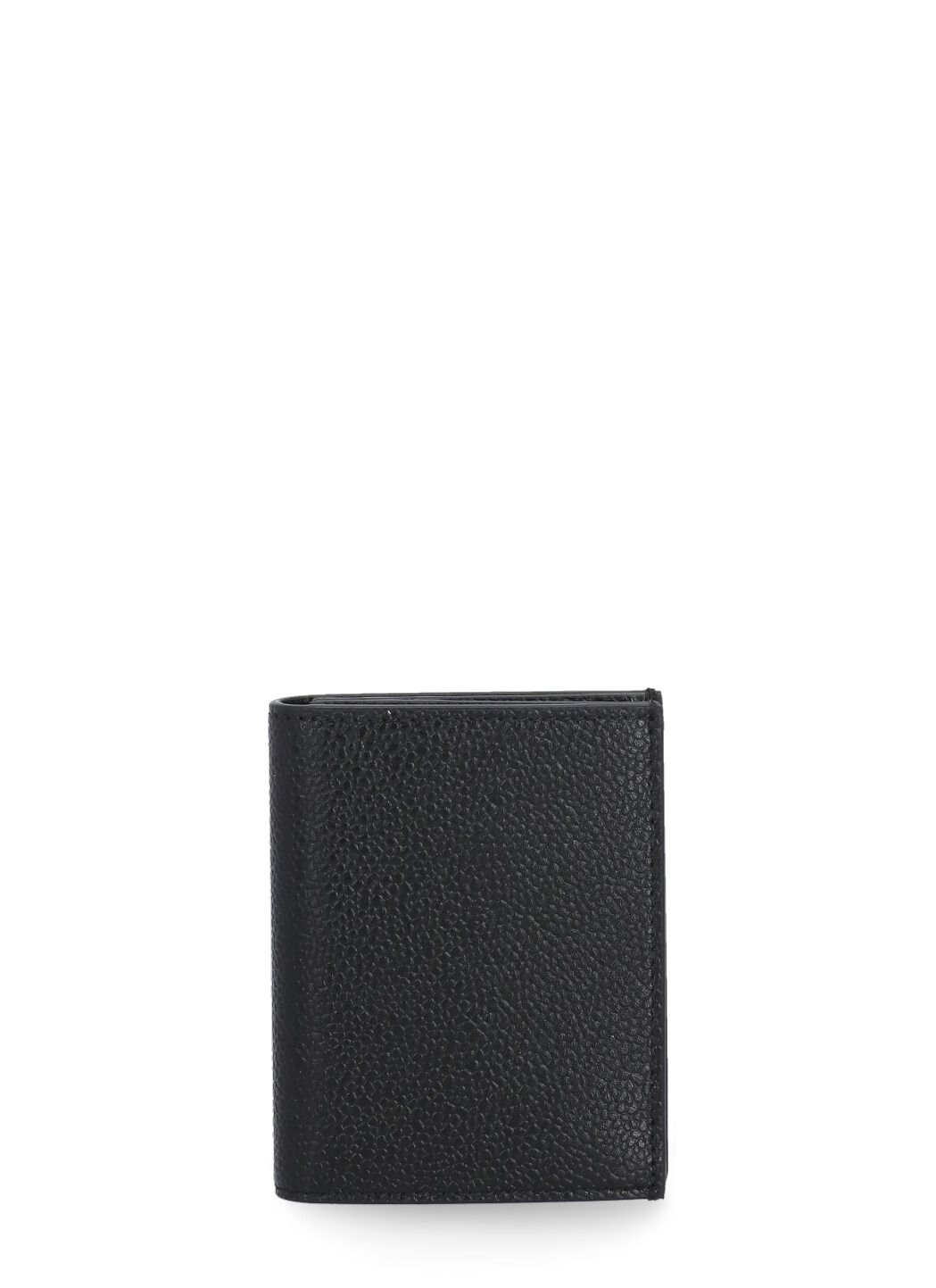 Pebble leather card holder