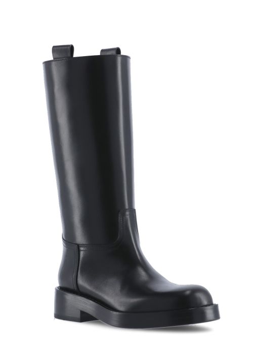 Stein leather high boot