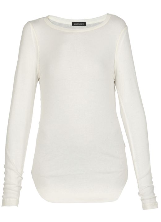 Cotton and cashmere t-shirt