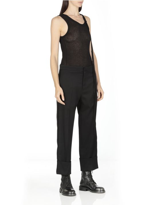 Gioele cropped trousers