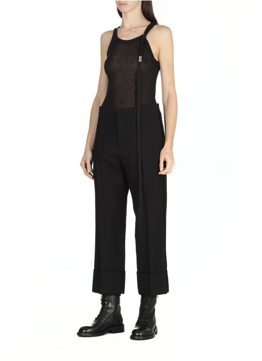 Gioele cropped trousers