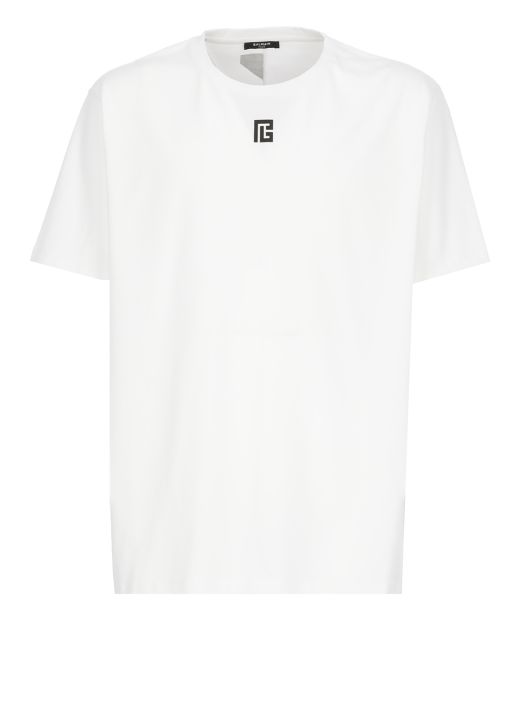 T-shirt con maxi logo
