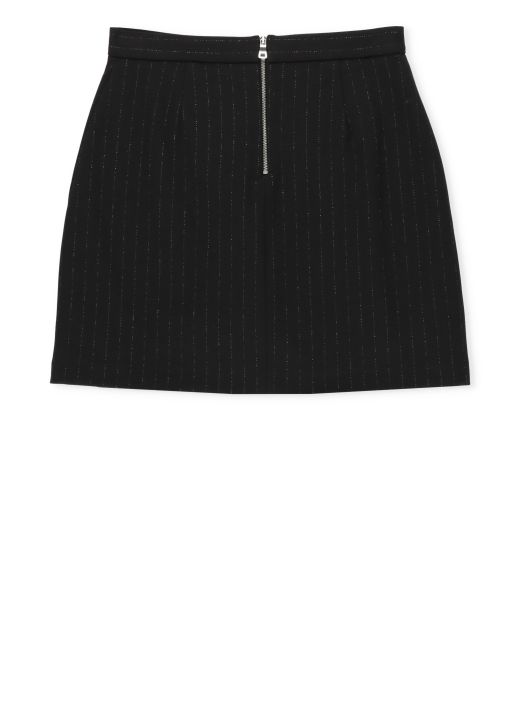 Pinstripe skirt