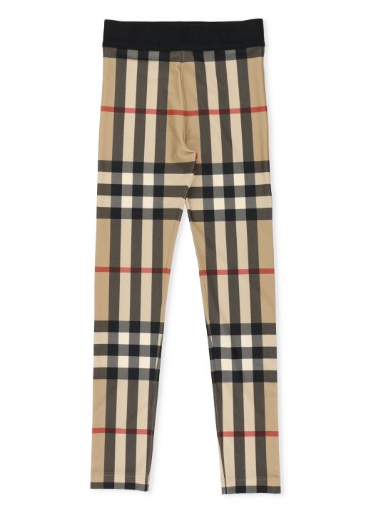 Leggings in jersey stretch Vintage Check