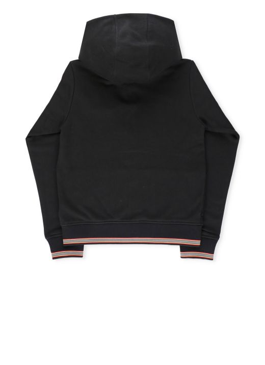 Monogram hooded sweatshirt