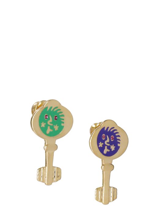 Key earrings