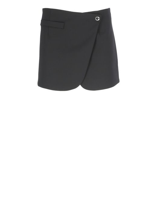 Tailored mini skirt