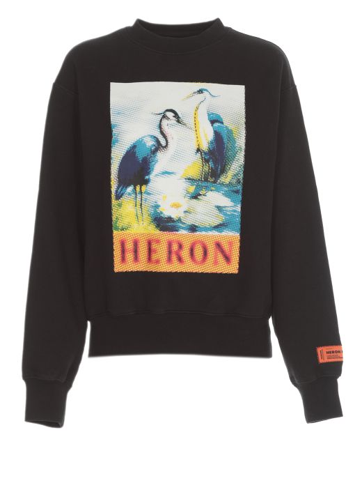 Cotton Halftone Heron sweatshirt