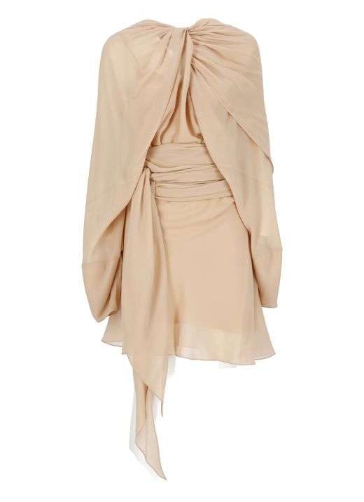 Silk georgette dress