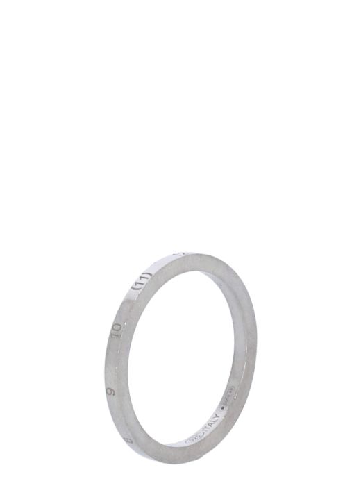Ring with numerical logo