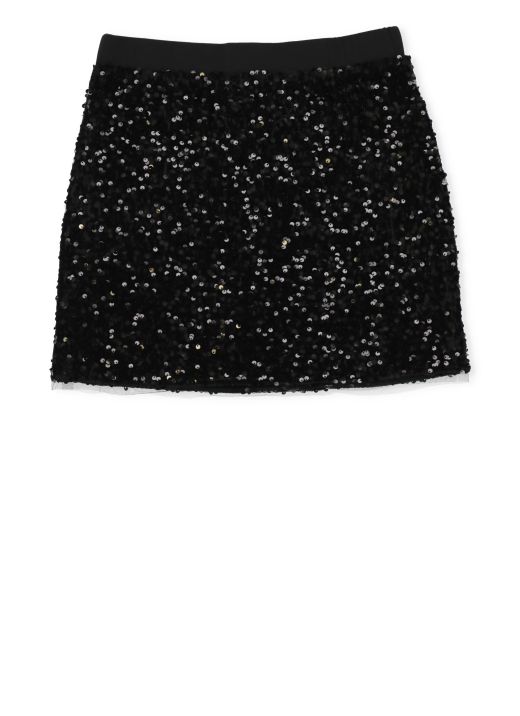 Skirt with sequins