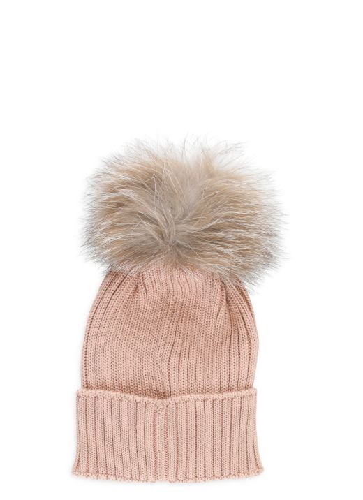 Wool beanie hat