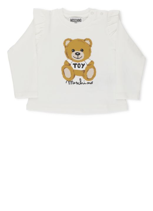 Teddy Bear t-shirt with ruffles