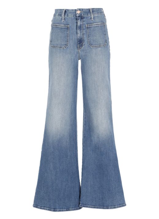 Flared legs jeans