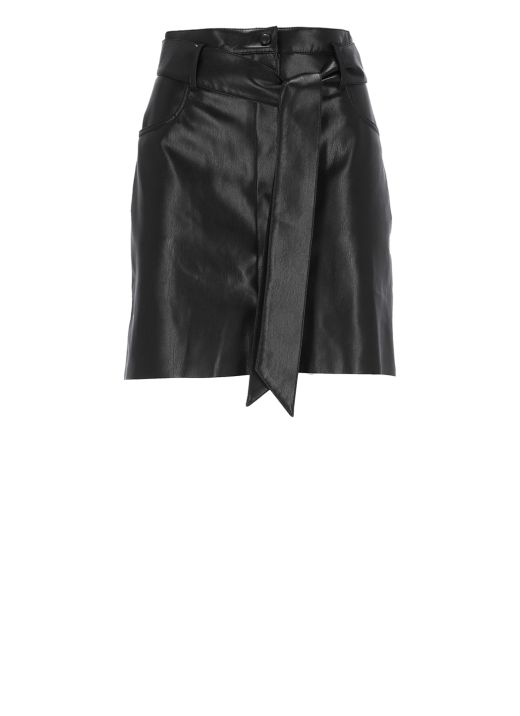 Meda Eco-leather skirt