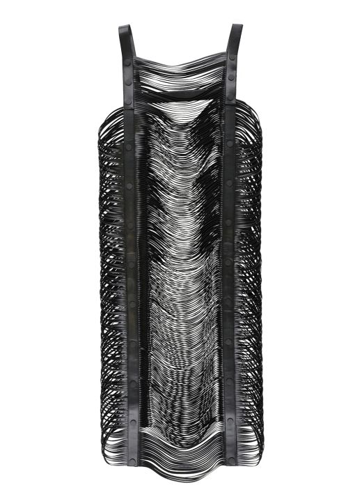 Ecoleather long dress