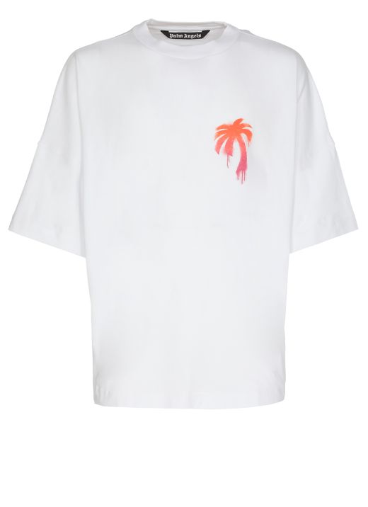 T-shirt Sprayed Palm