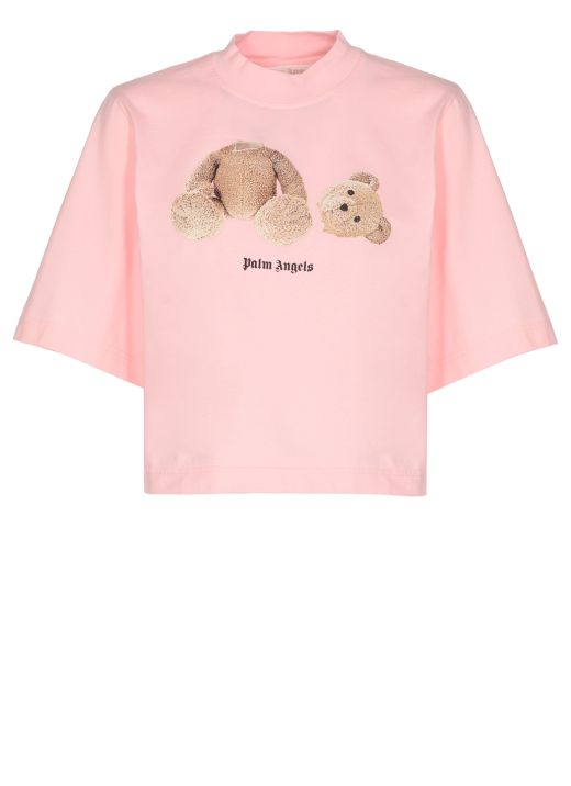 Bear cropped t-shirt