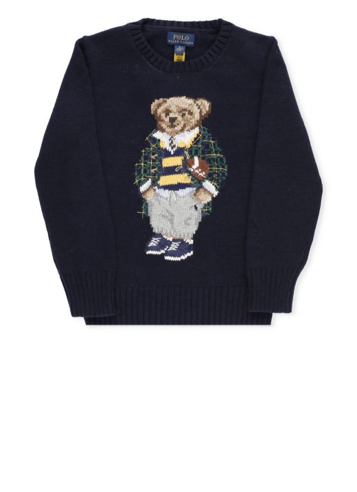 Bear cotton sweater