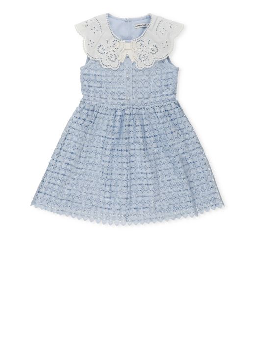 Dress with heart lace