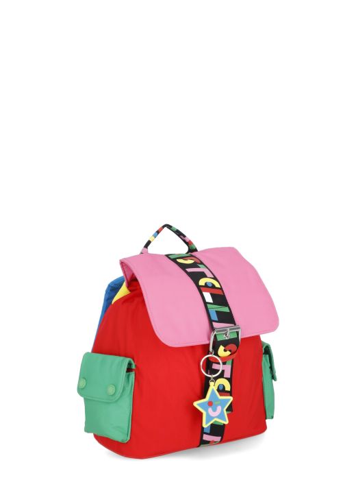 Backpack with charm