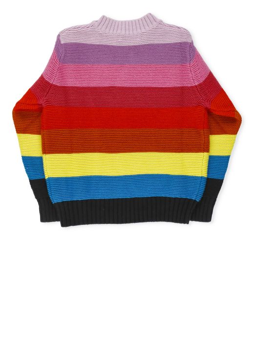 Multicolor striped sweater