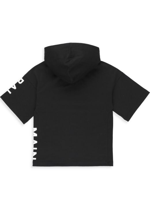 Oversize hooded t-shirt