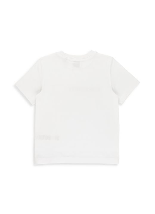 T-shirt in cotone con orsetto Thomas