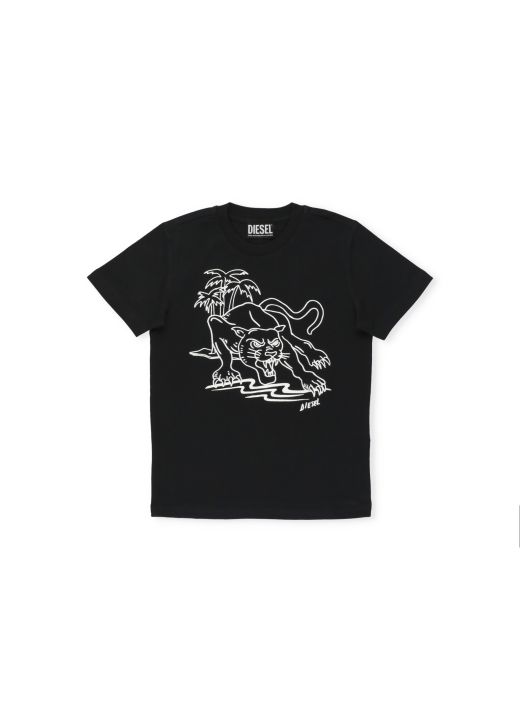 Panther print t-shirt