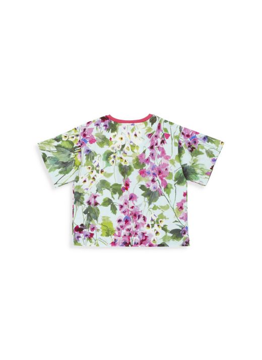T-shirt with bluebell print