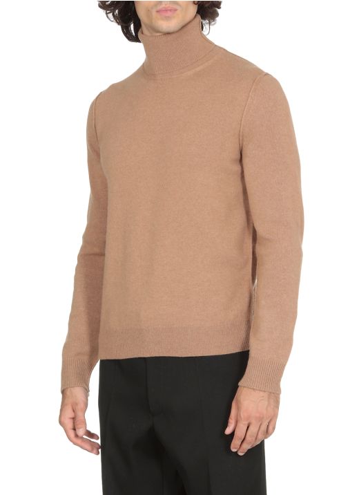 Cashmere high neck sweater