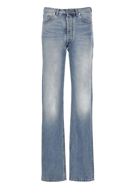Slip technique regular-fit jeans