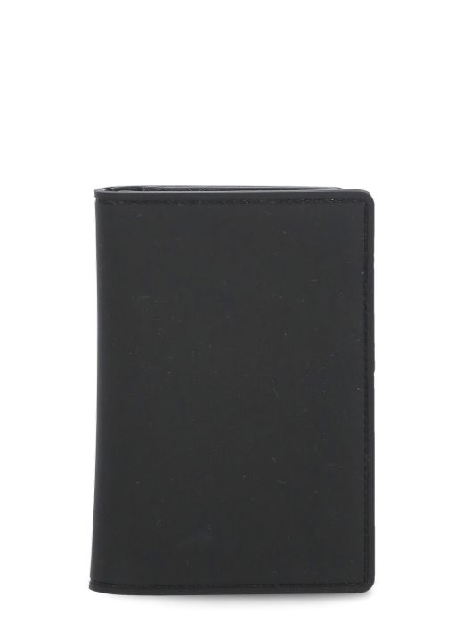 Rubber leather card holder