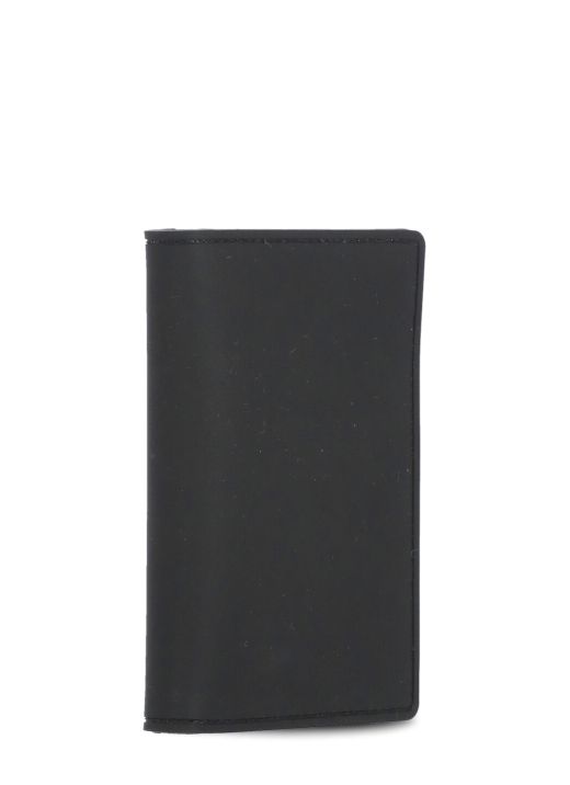 Rubber leather card holder