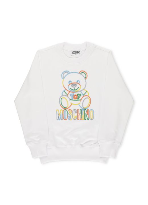 Embroidered Teddy sweatshirt