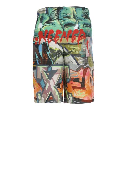 Neen Allover bermuda shorts