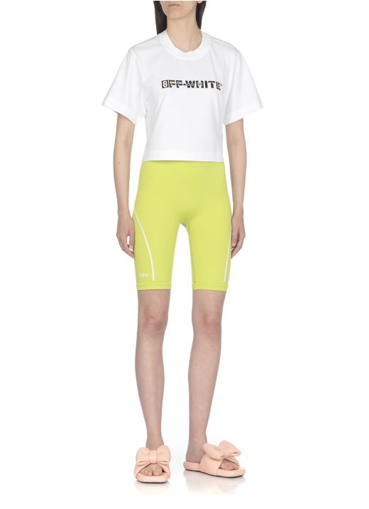 Bermuda shorts with Off print