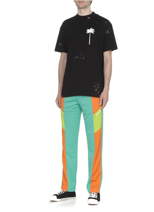 Pantaloni Colorblock