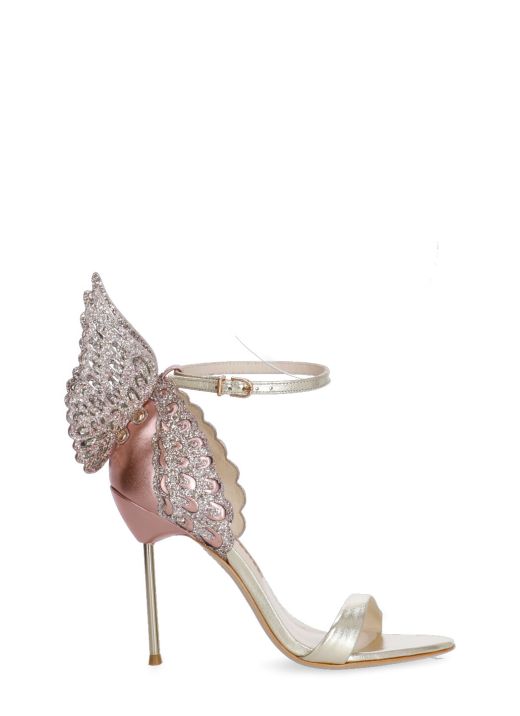 Evangeline shoe with heel
