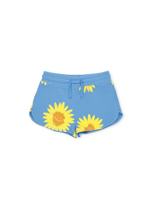 Shorts with sunflowers