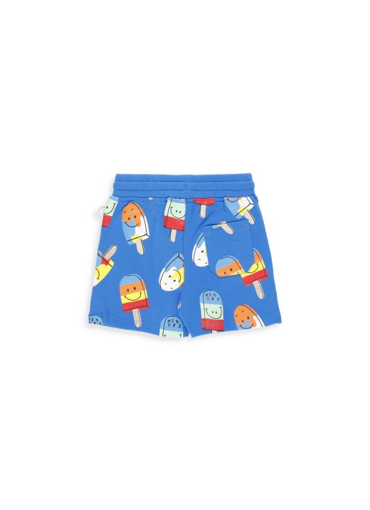 Shorts with popsicle print