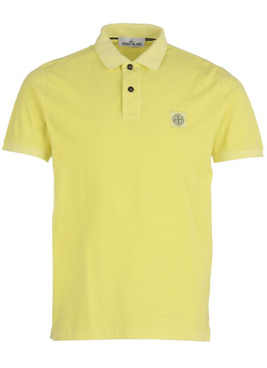 Polo shirt with patch