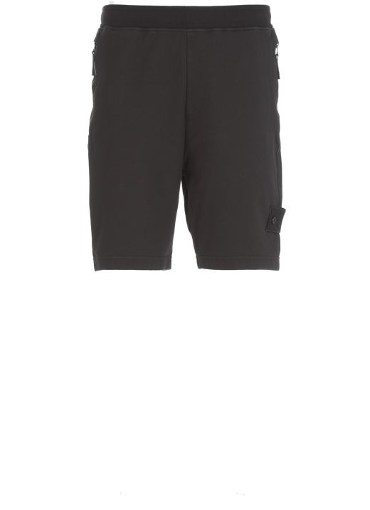 Bermuda short with patch