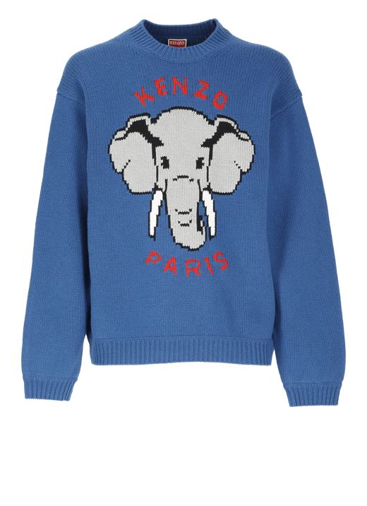 Pixel Elephant sweater