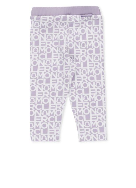 All over logoed pants