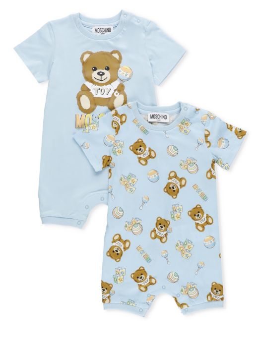 Teddy Bear two onesie set