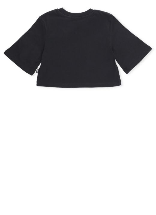 Cropped t-shirt with logo